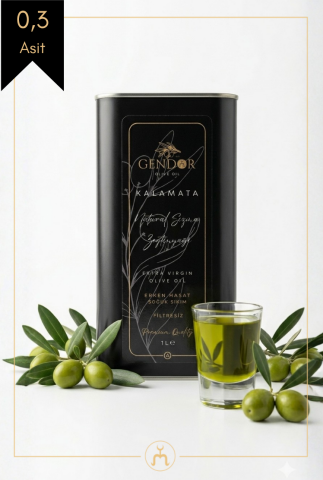 Kalamata Erken (İLK) Hasat Natürel Sızma Zeytinyağı 1L